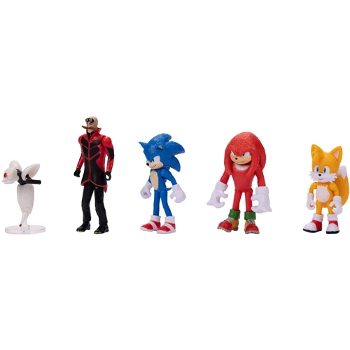 Набор Sonic the Hedgehog 2 Соник и друзья 5 игровых фигурок 6 см (412684) фото 3