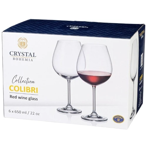 Бокал Bohemia Gastro для вина 650 мл 6 шт. (4S032/00000/650)