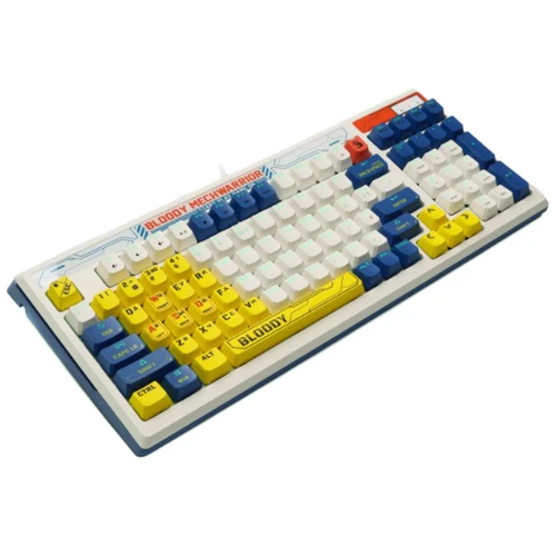 Клавиатура Bloody B950 RGB Warrior Blue: Подключение проводное