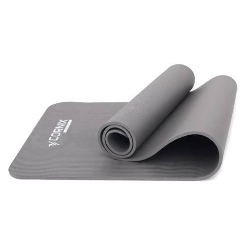 Коврик для фитнеса Cornix NBR 183 x 61 x 1 cм для йоги и фитнеса XR-0012 Grey