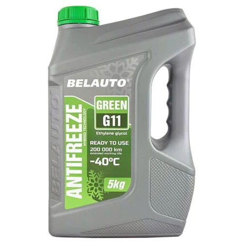 Антифриз BELAUTO G11 GREEN 5kg