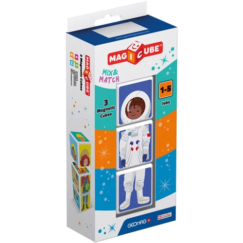 Geomag MAGICUBE Jobs 3 cubes | Магнитные кубики Професія