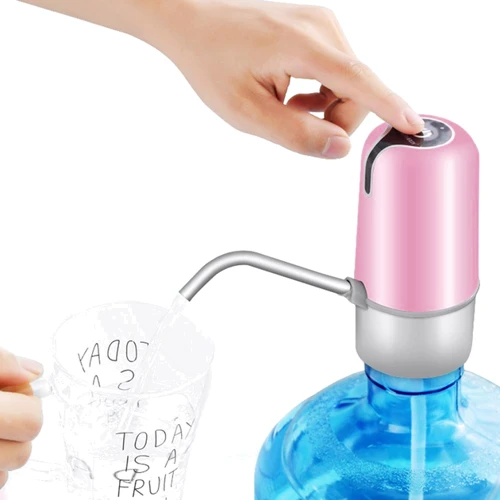 Электрическая помпа для воды с аккумулятором UFT KASMET Pump Dispenser Pink (UFTPDPink) фото 5