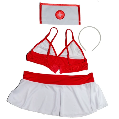 Игровой костюм Медсестра NDS 225 White/Red M/L (23609)