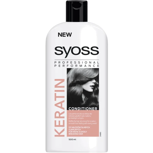 Schwarzkopf SYOSS Keratin Hair Perfection Conditioner 500 ml Кондиціонер для ослаблених і ламких волосся