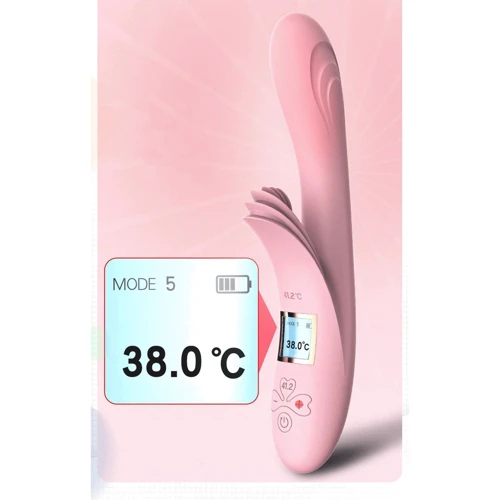 Вибратор с подогревом BOSS Series Lilo Pink