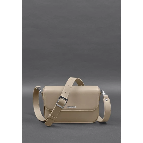 Женская сумка кросс боди BlankNote Mary светло-бежевая (BN-BAG-52-light-beige)