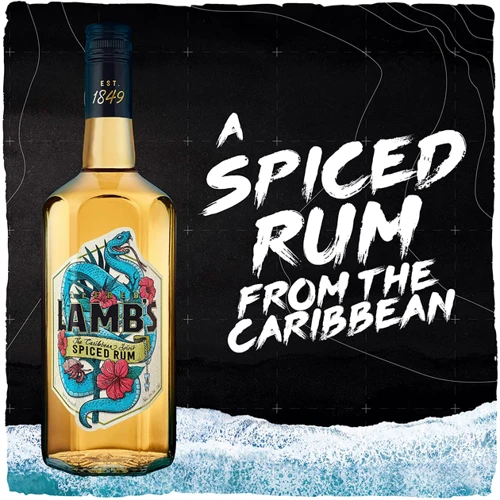 Міцний алкогольний напій Lamb's Spiced 0.7 л 30% (0048415520683): Об'єм, л 0.7