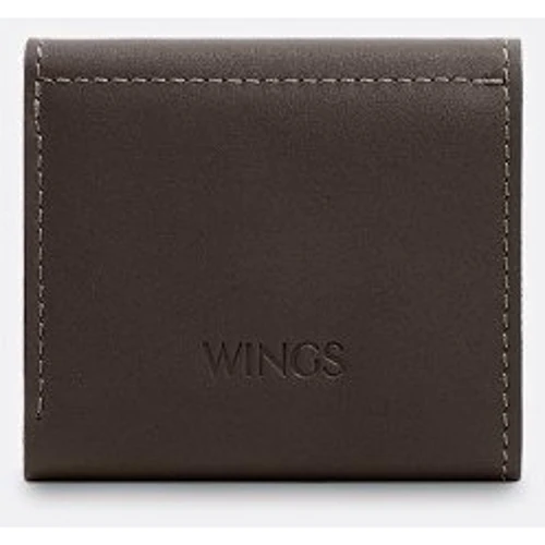 Женский кошелек The Wings 2.2 темно-коричневый (TW-W-2-2-brown): Формат кошелька Горизонтальный