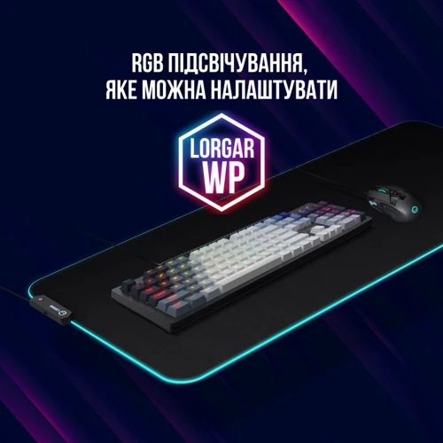 Клавиатура Lorgar Azar 514 RGB USB UA Black (LRG-GK514B-UA) фото 11