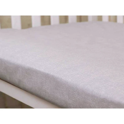 Простынь Руно на резинке 60х120 см бязь (918.114_Grey)