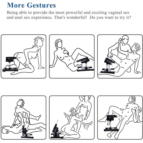 Смарт секс-машина Hismith AK-03 Sex Machine APP с фаллоимитатором, особо устойчивая, не требует сборки