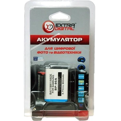 Аккумулятор ExtraDigital Samsung IA-BP90A фото 3