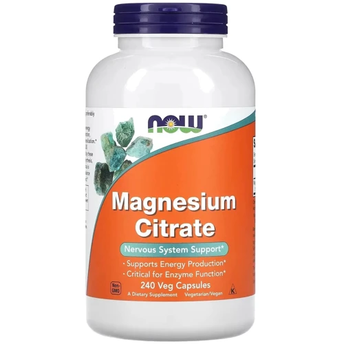 

Now Foods Magnesium Citrate - 240 vcaps