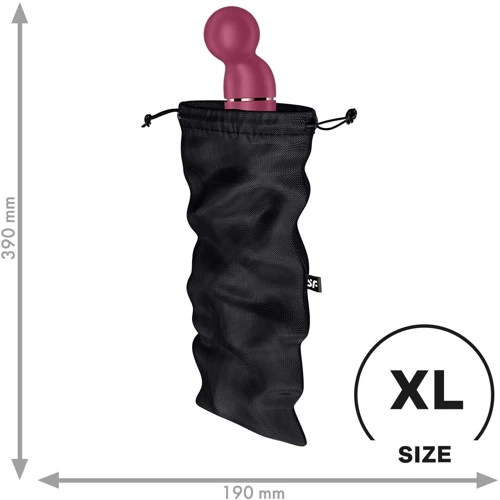 Мішечок для зберігання іграшок Satisfyer Treasure Bag XL Black