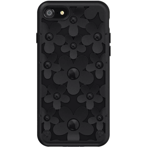 Чехол для iPhone SwitchEasy Fleur Black for iPhone SE 2020/iPhone 8/iPhone 7: Материалы пластик