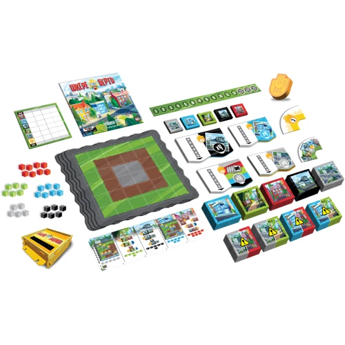 Настольная игра ROZUM Город наперекосяк (Shake That City) (R023UA): Возраст от 10-ти лет