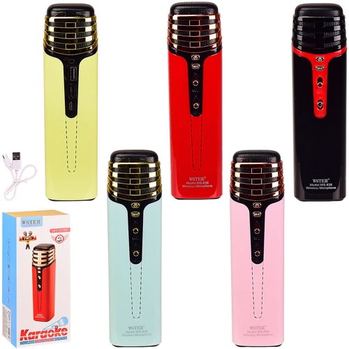 Мікрофон-караоке WSTER M153 FM радіо: Виробник WSTER