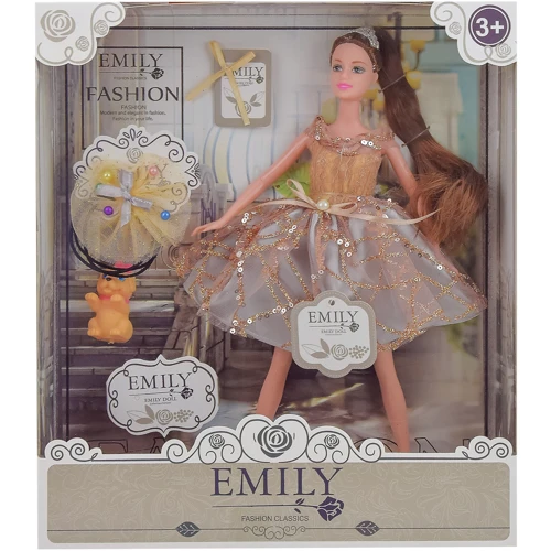 Кукла Emily QJ090A с аксессуарами: Возраст от 3 лет