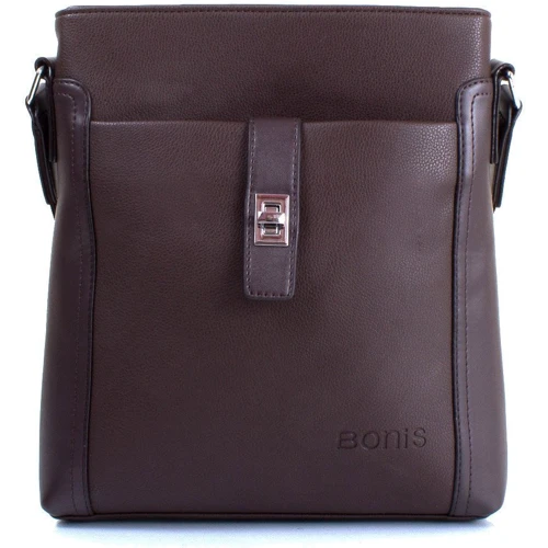 Мужская сумка планшет Bonis коричневая (SHI1650-11): Пол Мужской