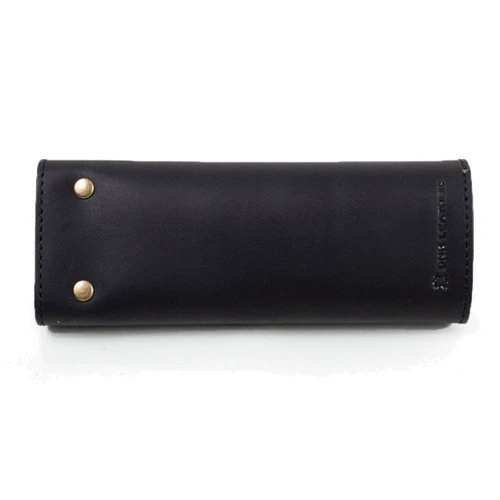 Чоловіча ключниця DNK Leather чорна (DNK-Keys-Lcol-J): Матеріал Натуральна шкіра