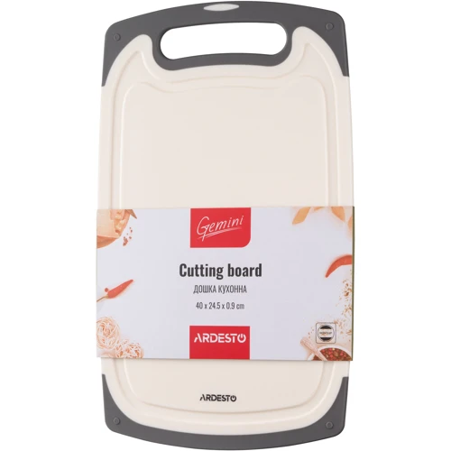 Разделочная доска Ardesto Gemini 40х24.5х0.9 см (AR1441BG)