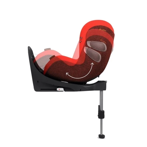 Автокресло Cybex Sirona Z i- Size / Autumn Gold burnt red: Внутренние ремни 5-ти точечный ремень с мягкими накладками