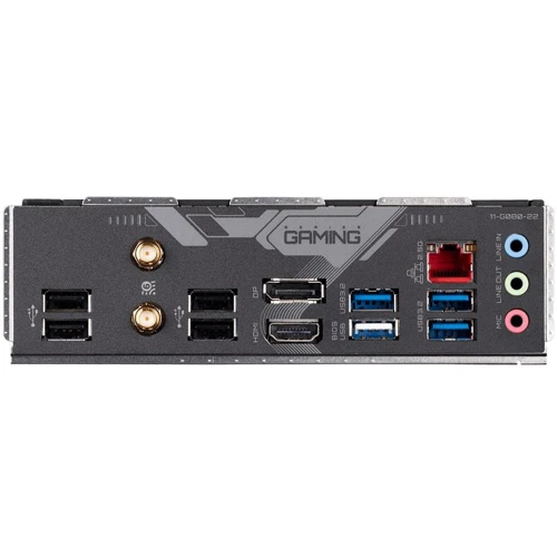 GIGABYTE B760M GAMING X AX: Разъемы на задней панели USB 3.2 Gen 1, USB 2.0, DisplayPort, HDMI
