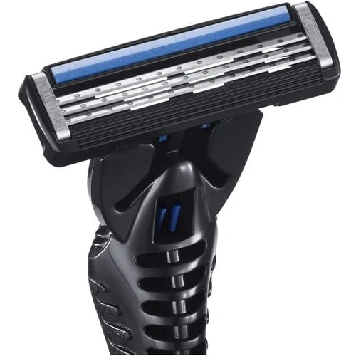 BIC Flex 3 Hybrid Верстат для гоління чоловічий з 2 змінними картриджами: Вид Бритвенные станки