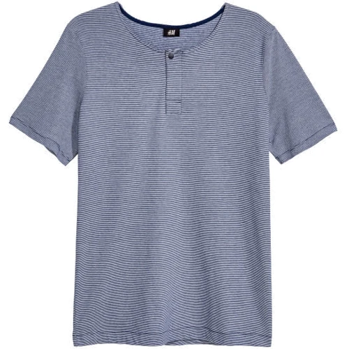 Футболка H&M 4690355 S синяя: Вид Футболки