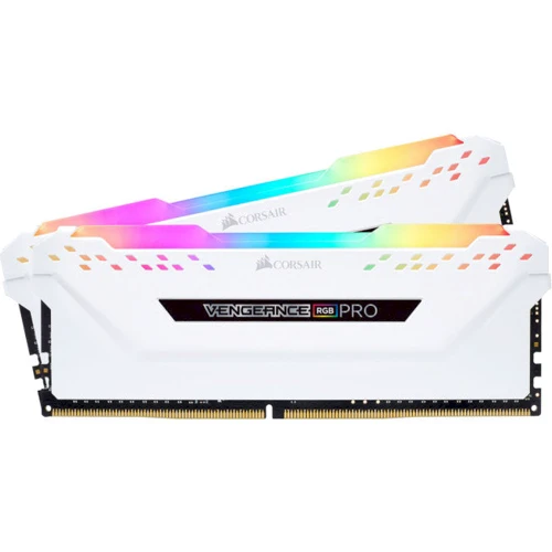 Corsair 16 GB (2x8GB) DDR4 3600 MHz Vengeance RGB Pro White (CMW16GX4M2D3600C18W)