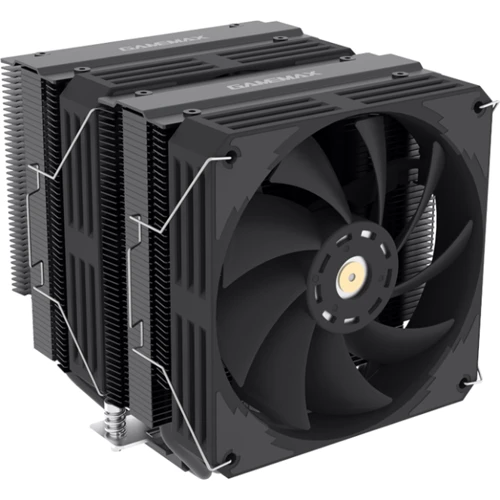Кулер GameMax Twin 600 Black: Рівень шуму, dB 38.6