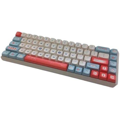 Клавіатура Motospeed Darmoshark K5 Gateron Yellow Pro Custom (dmk5cgypro): інтерфейс підключення Wireless (радио интерфейс)