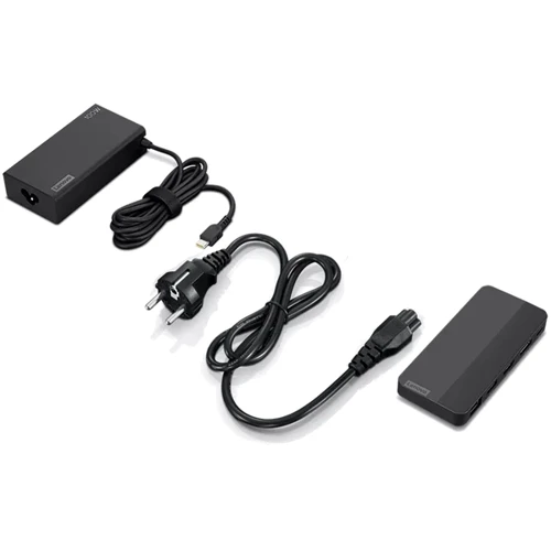 Док-станция Lenovo Dock Stand USB-C Dual Display Travel (w/ adapter) (40B90100EU)