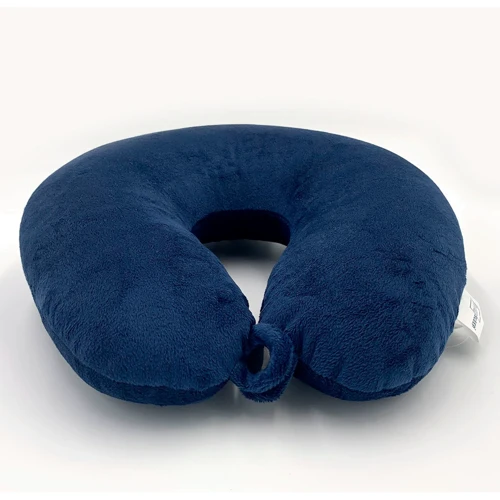 Подушка SoundSleep рогалик 30x30 см темно-синий (653590749363): Тип Дорожная подушка