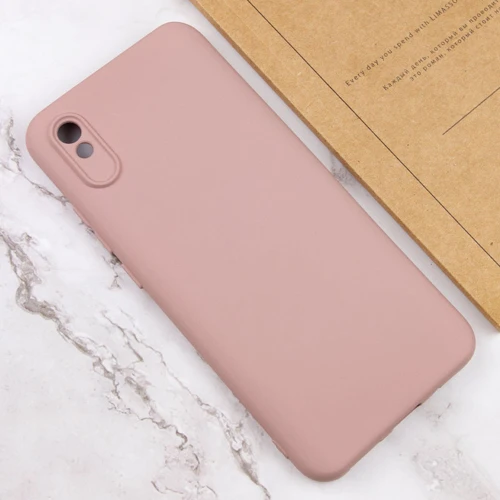 Чохол для телефона Lakshmi Case Silicone Cover Full Camera Pink Sand for Xiaomi Redmi 9А: Матеріал силікон