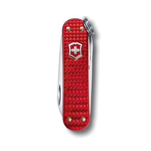 Мультитул Victorinox Classic SD Precious Alox Iconic Red 58мм/5функций/рифленый красный (0.6221.401G): Тип мини-мультитул