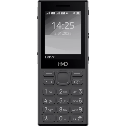 Мобильный телефон HMD 130 MUSIC Dual Sim Dark Grey (UA UCRF): Дисплей 2.4" TFT (240x320)