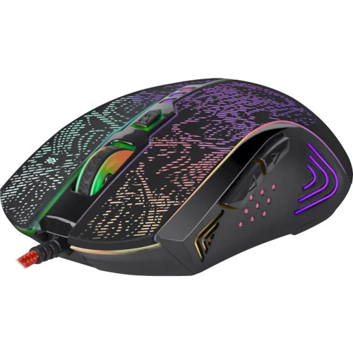 Мышь Defender OverLord GM-890 Black (52890): Интерфейс подключения USB