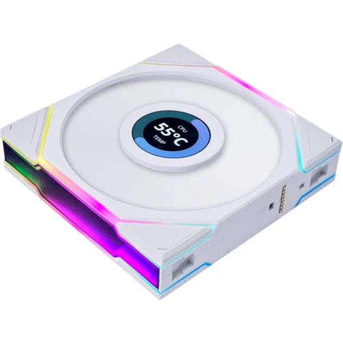 Кулер Lian Li Uni Fan TL LCD 120 White 3-Pack (G99.12TLLCD3W.00): Тип подшипника гидродинамический