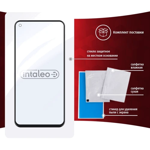 Аксессуар для смартфона Intaleo Tempered Glass Full Glue Black for Xiaomi Redmi Note 9 / Redmi 10X