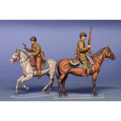 Сборная модель MiniArt Американские всадники, Нормандия, 1944 г. 1:35 (MA35151) фото 7