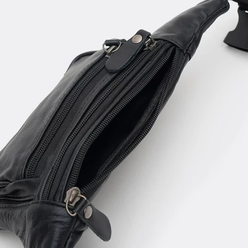 Мужская поясная сумка Keizer черная (K18889a-black): Тип Сумки