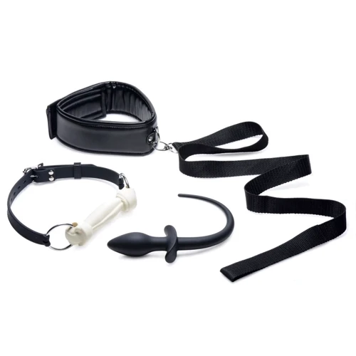 Ролевой БДСМ набор щенка Tailz Puppy Play Set - Gag, Plug, & Collar: Производитель Tailz