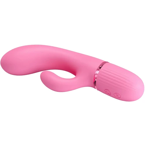 Вибромассажер для стимуляции точки G и клитора LYBAILE Pretty Love Marski Pink (BW-500059)