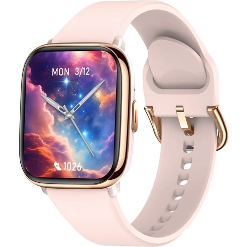 Смарт-годинник Gelius Amazwatch GTi GP-SW014 Gold Rose фото 11