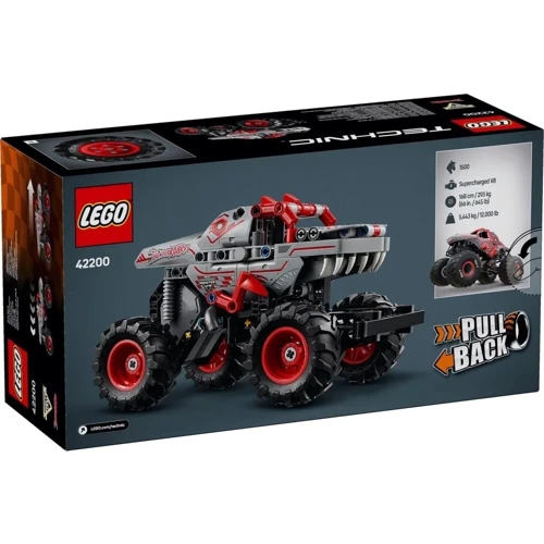 Конструктор LEGO Technic Monster Jam ThunderROARus Инерционный двигатель 232 детали (42200) фото 7