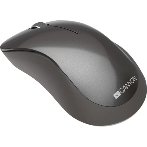 Мышь Canyon MW-911 Wireless Pixart Dark Grey (CNS-CMSW911DG): Эргономика симметричная для левшей
