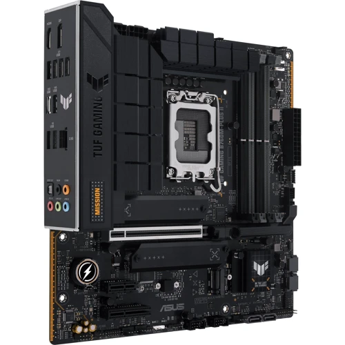 ASUS TUF GAMING B760M-PLUS II UA: Дополнительно Поддержка UEFI, Радиатор на VRM, Поддержка RAID