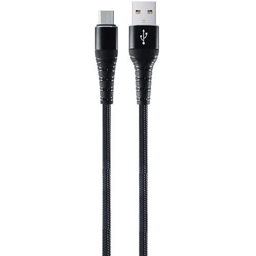 Кабель Gelius USB Cable to microUSB Pro Fast Speed 2 1m Black (GP-UC05m)